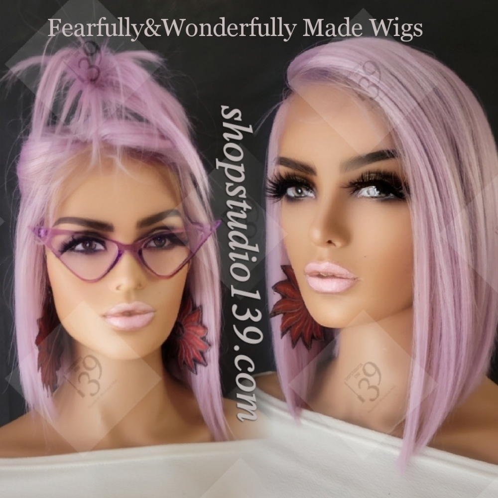 Sexy human hair bob wig with HD side part